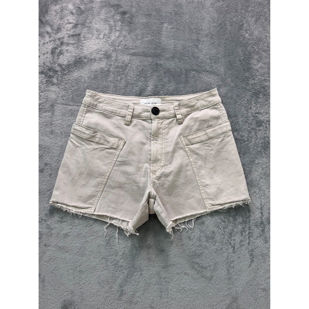 Dear John Anthropologie Khaki Utility Shorts Coastal Cowgirl Model Off Duty 28